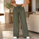 Compre 1 leve 2 - Calça Pantalona com Cintura Alta