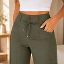 Compre 1 leve 2 - Calça Pantalona com Cintura Alta
